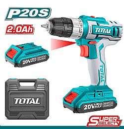 Total Δραπανοκατσάβιδο Μπαταρίας Λιθίου 20V / 2Ah / 45Nm TDLI200215